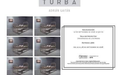 Exposición Turba de Adrián Gaitán