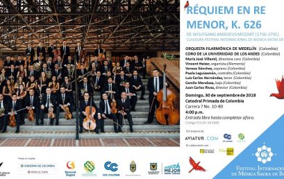 Coro Uniandes canta el Réquiem K.626 de W .A. Mozart