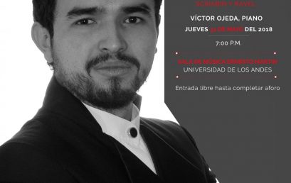 Concierto de grado de maestría: Mauricio Mayorga, piano (Colombia)