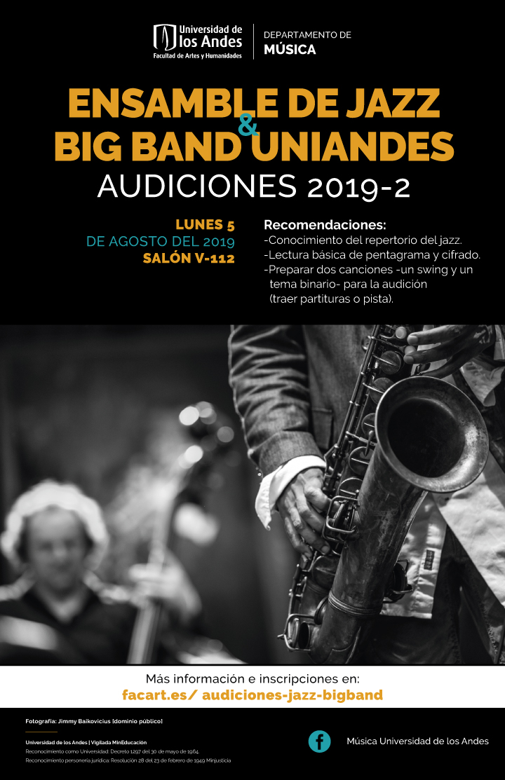 Las audiciones serán el lunes 5 de julio y es necesario reservar un cupo.