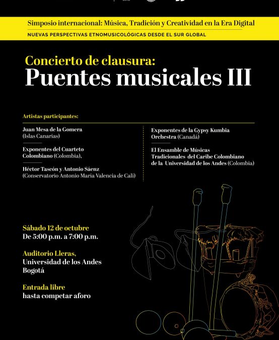 Concierto de clausura – Puentes musicales III