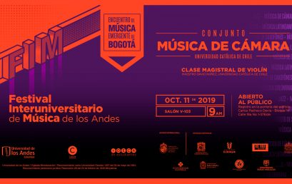 Clase magistral de violín con el maestro David Núñez, Universidad Católica de Chile