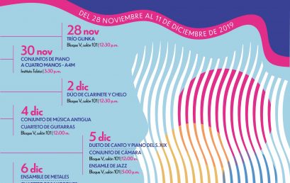Temporada de Conciertos de Ensambles y Conjuntos 2019-2