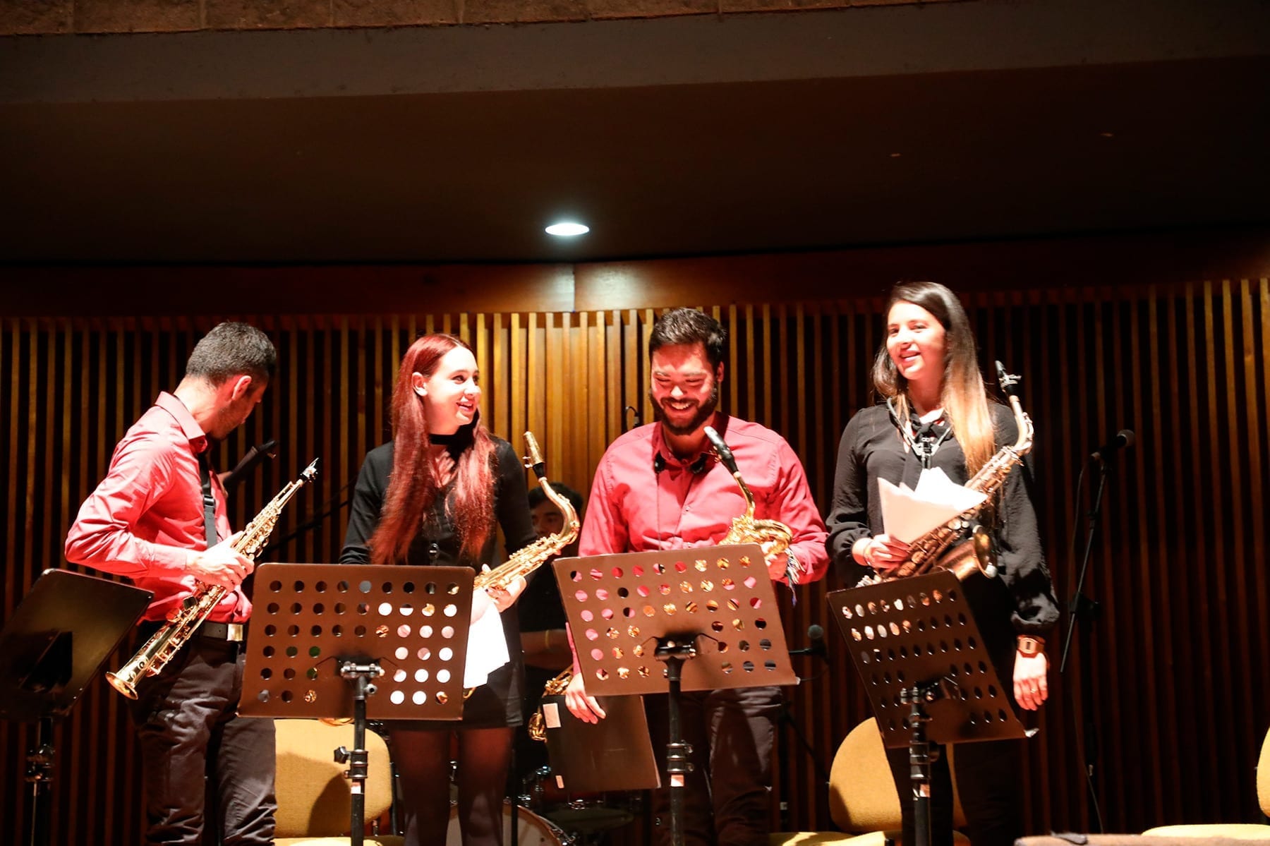 Concierto: Cuarteto de Saxofones de los Andes y Cuarteto de saxofones de la U. Nacional