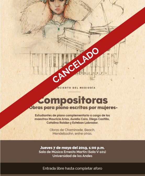 Concierto del mediodía: Compositoras – Obras para piano escritas por mujeres