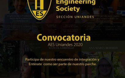 Charla: Convocatoria – AES Uniandes 2020-2
