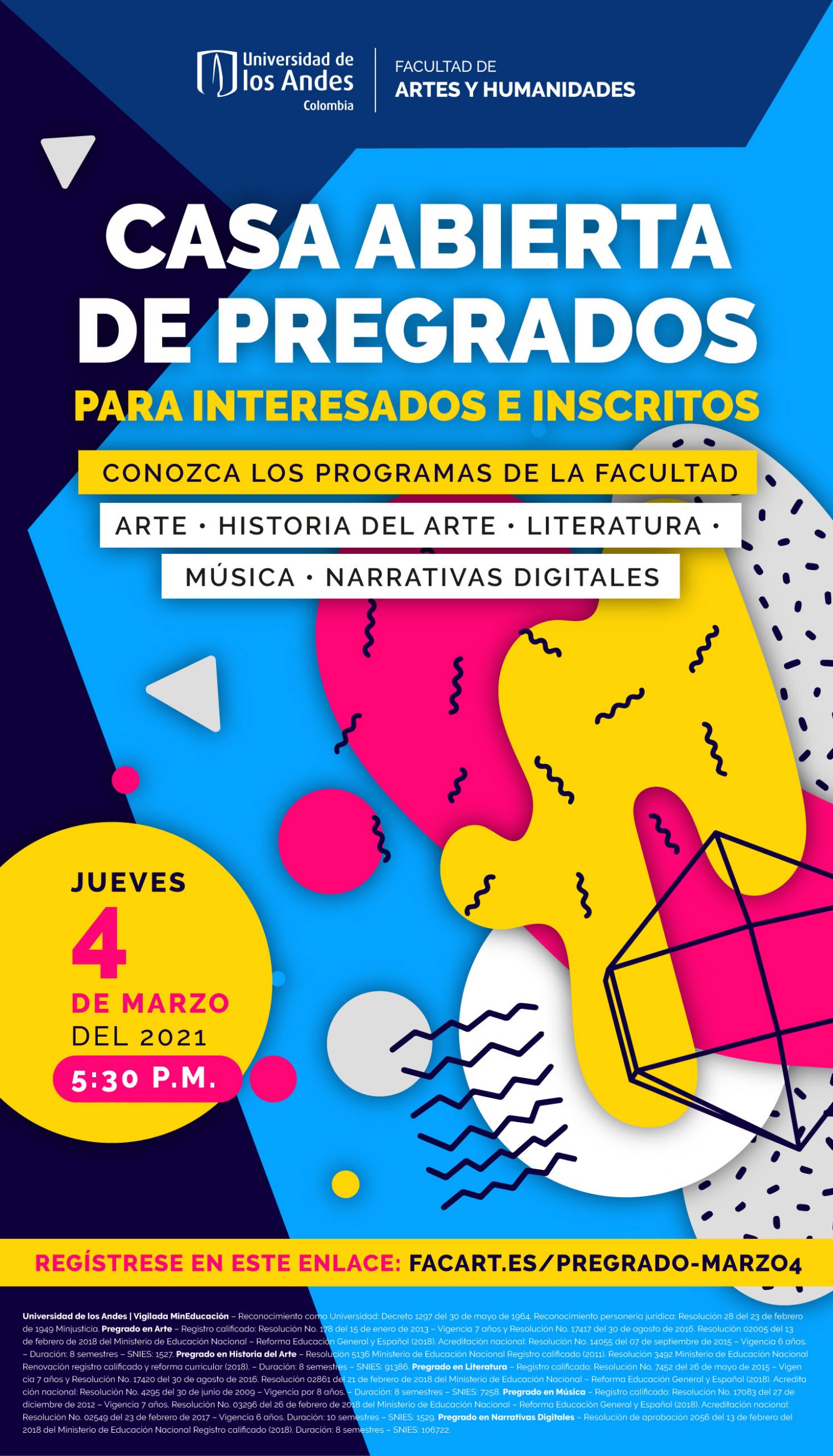 Casa abierta de pregrados
