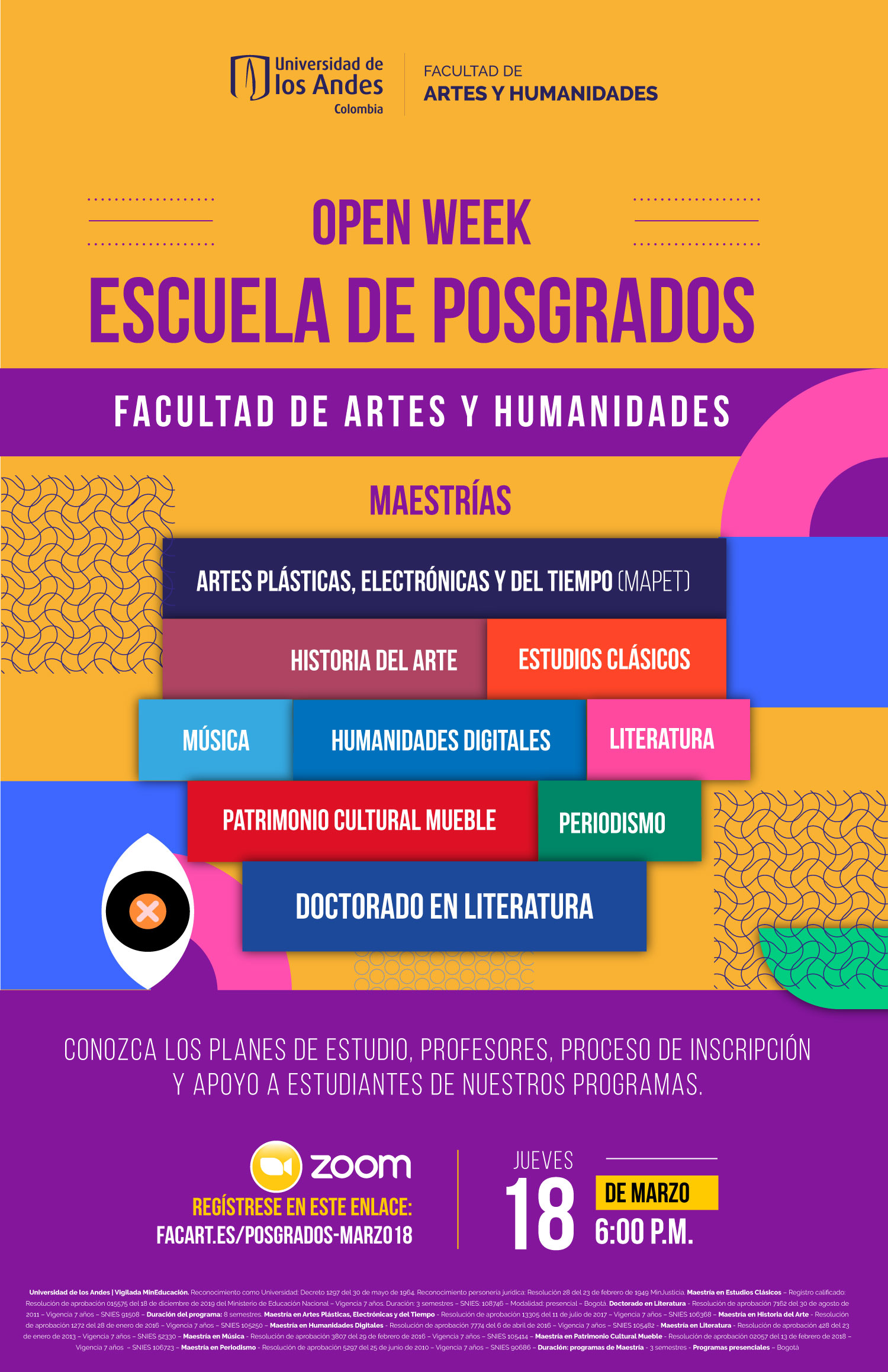 Open week de la Escuela de Posgrados