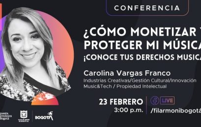 Conferencia: ¿Cómo monetizar y proteger mi música?