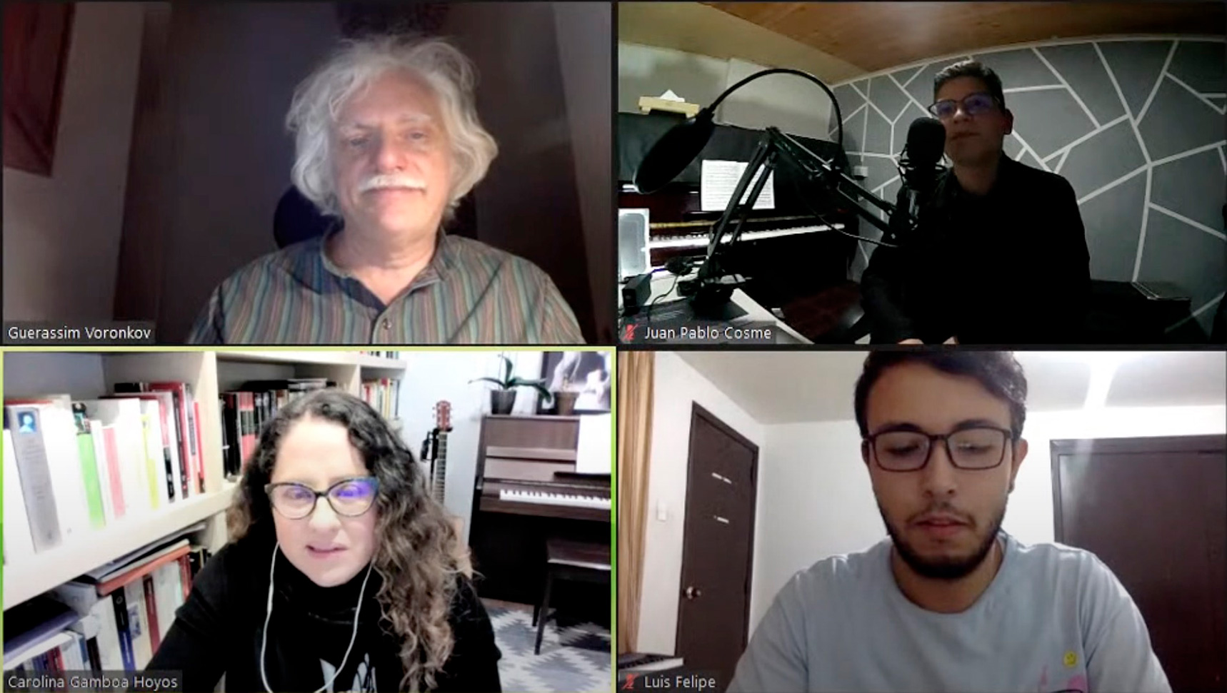 Carolina Gamboa conversa sobre el Réquiem de Brahms en la Cátedra Bogotá Musical Internacional de la Universidad Nacional Carolina Gamboa conversa sobre el Réquiem de Brahms en la Cátedra Bogotá Musical Internacional de la Universidad Nacional