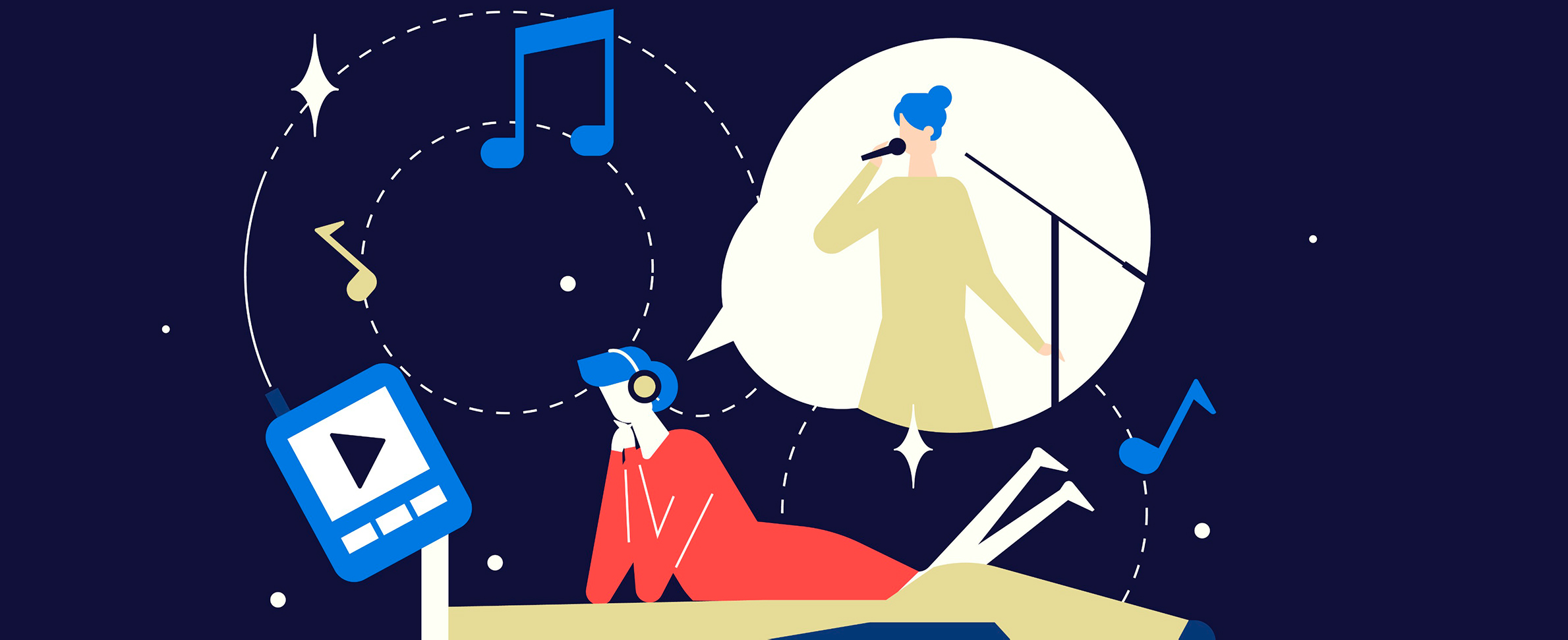Podcasts sobre la influencia y la experiencia femenina en el ámbiot musical