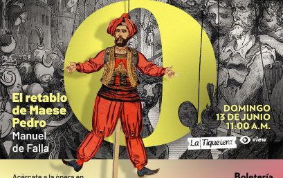 Ópera: El retablo de Maese Pedro, Manuel de Falla