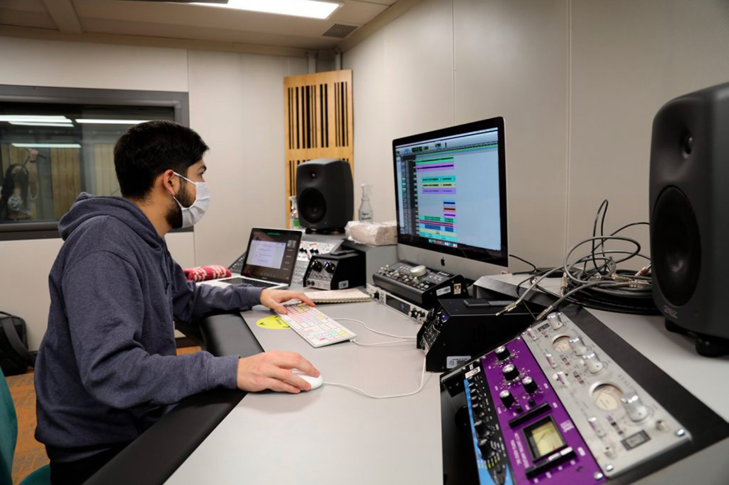 Información sobre el uso de espacios de Música y préstamo de equipos e instrumentos | Semestre 2021-2