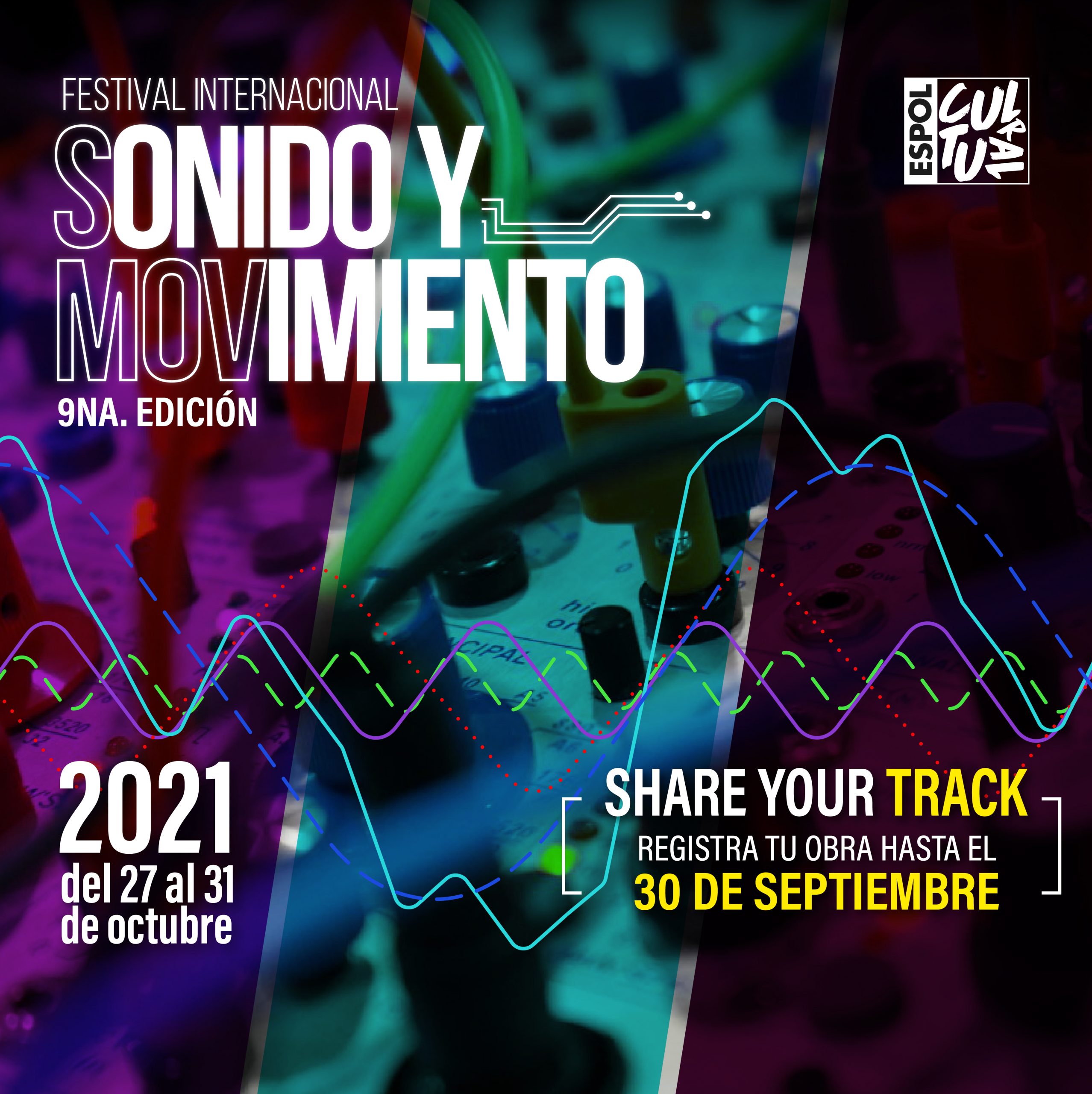 Convocatoria para producciones de música electrónica “Share your track”