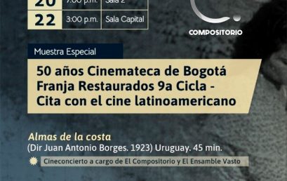 El Compositorio y VASTO presentan: Cine-concierto “Almas de la costa”