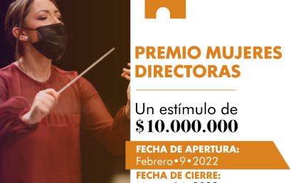 Convocatoria: Premio mujeres directoras de la Orquesta Filarmónica de Bogotá
