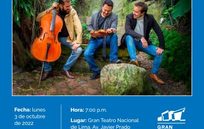 Bogotá Piano Trío en el Gran Teatro Nacional de Lima