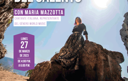 Clase magistral con Maria Mazzotta: Música y rituales del Salento