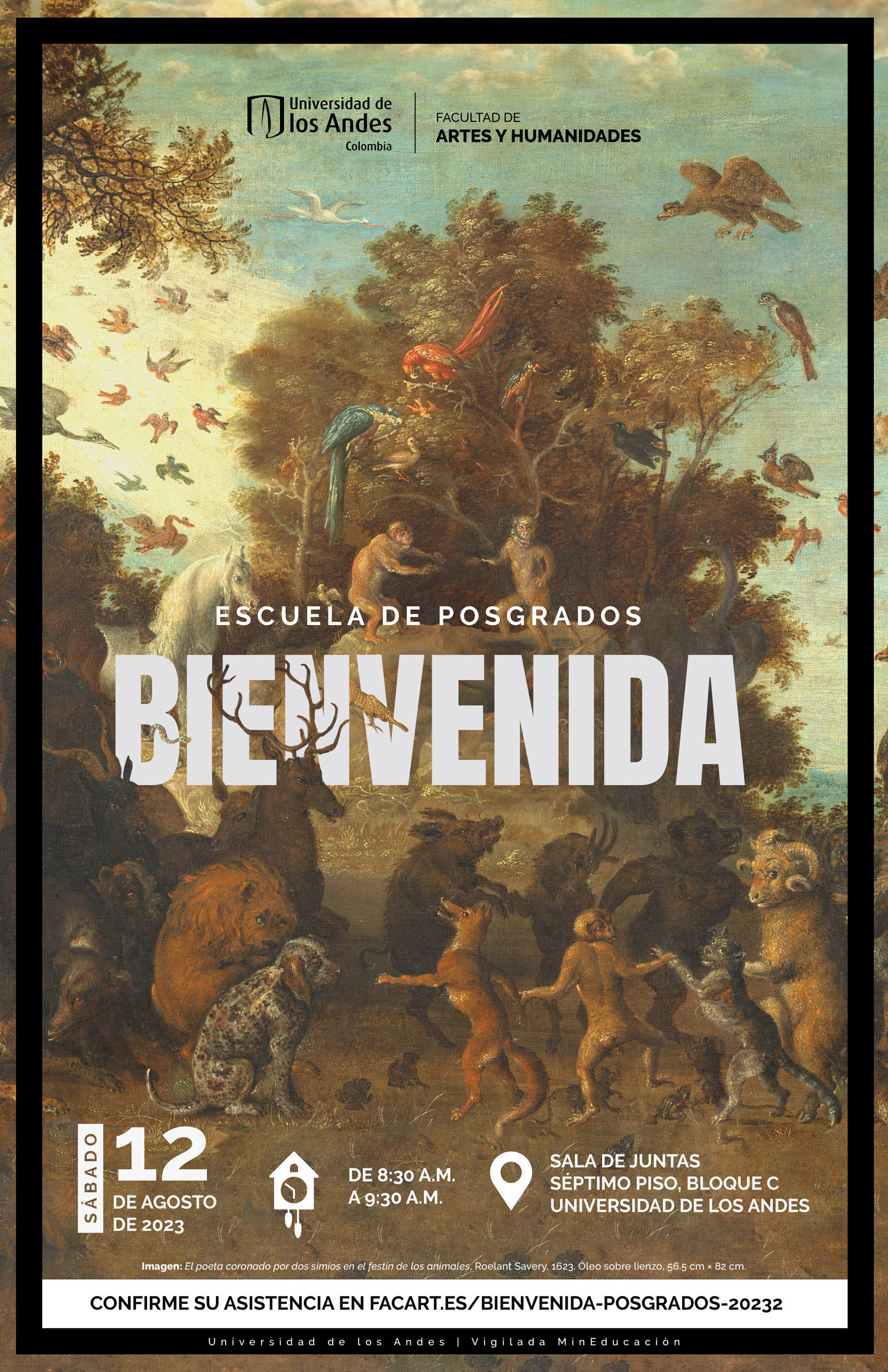 Bienvenida de la Escuela de Posgrados Facultad de Artes y Humanidades 2023-2