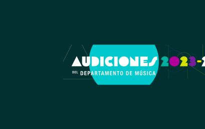 Audiciones Departamento de Música en 2023-2