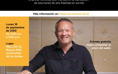Conferencia: From expertise to innovation por Vincent Moreuille de Focal