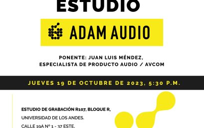 Taller: Calibrando monitores de estudio