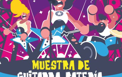 Muestra de guitarra, bajo, batería y técnica vocal del PIJ 2023-2