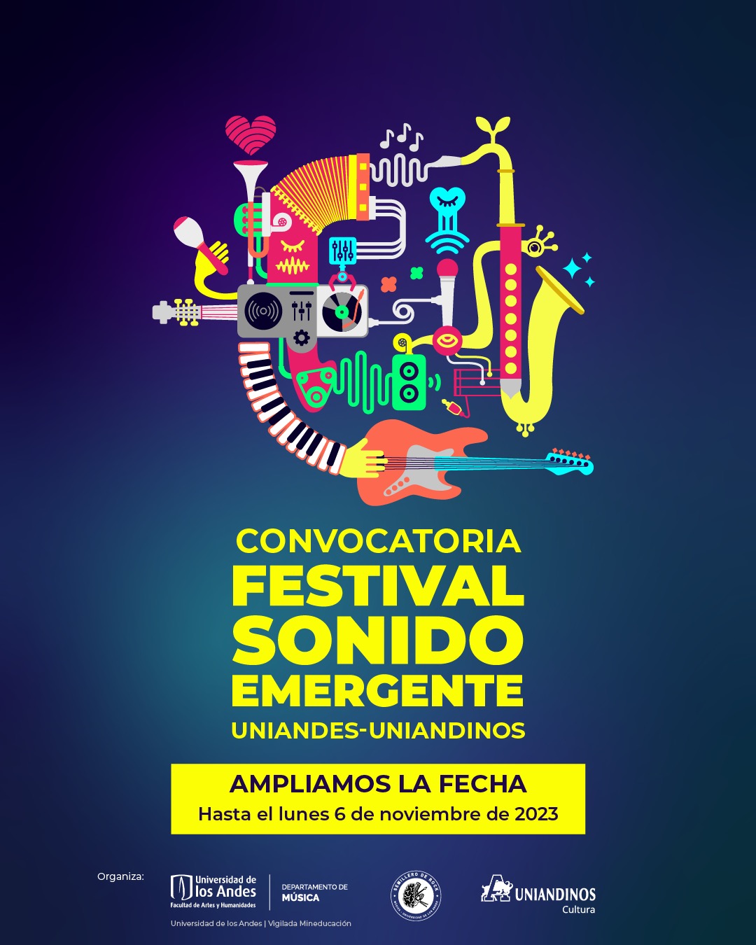 Convocatoria Sonido Emergente 2023