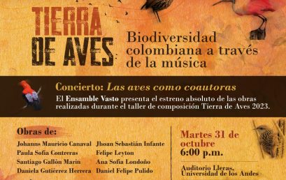 Concierto: Tierra de Aves – Las aves como coautoras