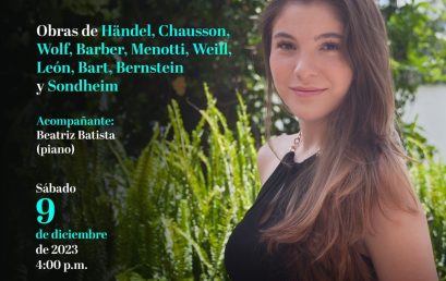 Recital de grado: Elisa Hernández (canto)