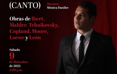 Recital de grado: Juan Esteban Niño (canto)