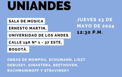 Concierto del mediodía: Estudio de piano Uniandes en 2024-1 – Parte 2