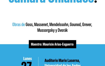 ¡Música de cámara Uniandes! – Conjuntos en 2024-1