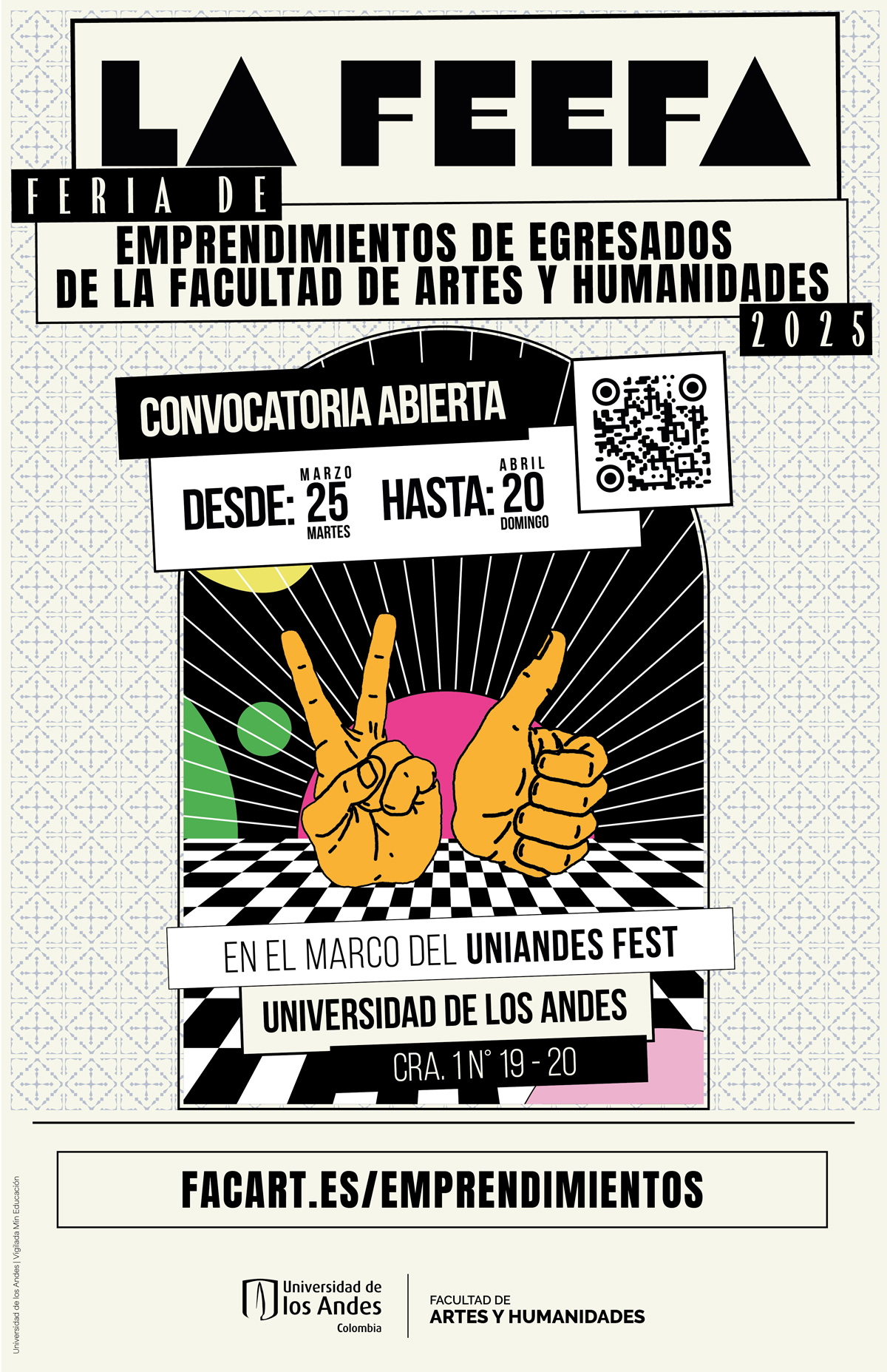 FeeFa – Feria de emprendimientos Facartes en 2025-1