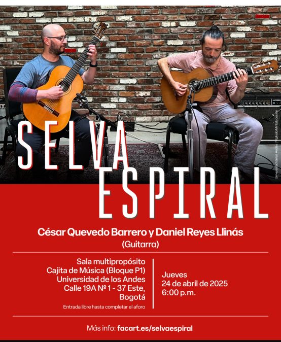 Concierto de la Tarde: Selva Espiral (guitarra)