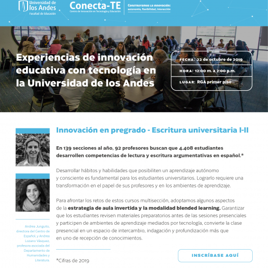 Innovación escritura