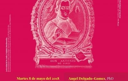 Conferencia: Don Antonio de Solís, último cronista de Indias y best-seller europeo