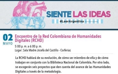 Encuentro de la Red Colombiana de Humanidades Digitales en la Filbo