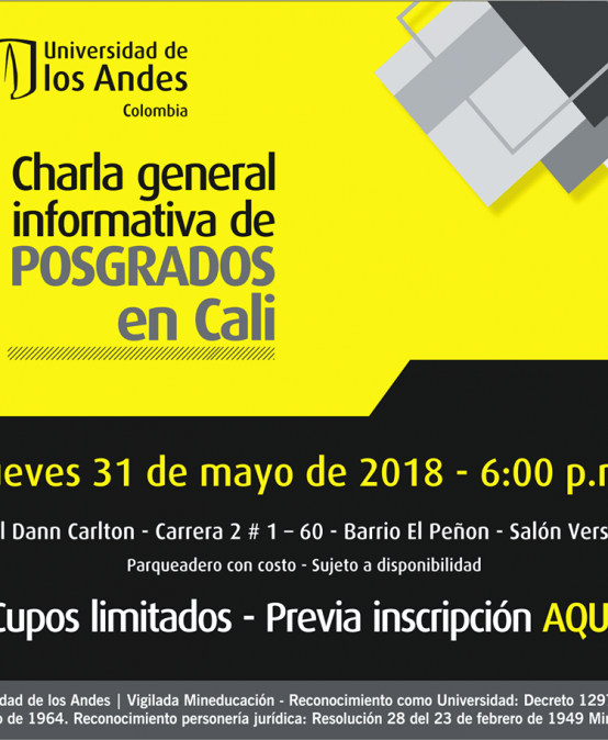 La Universidad de los Andes visita Cali 2018