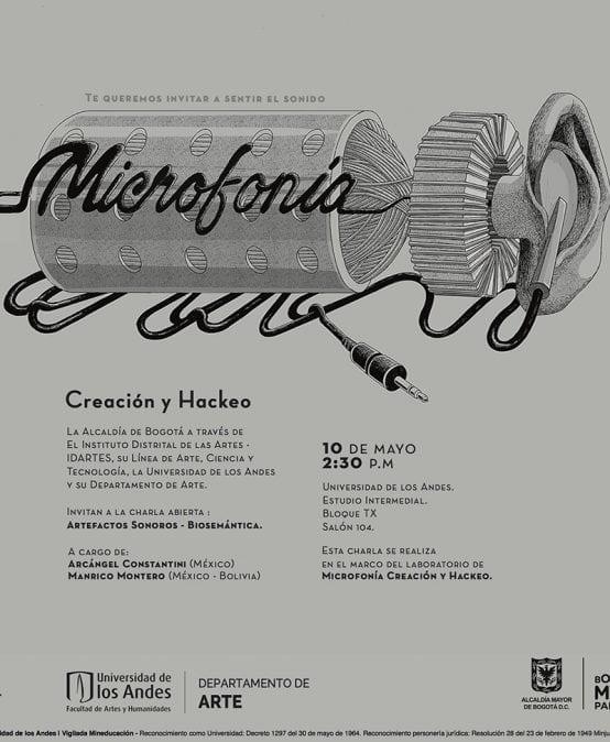 Charla abierta: Artefactos sonoros y Biosemántica