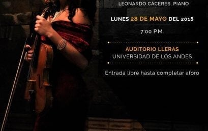 Concierto de grado: Mónica López, violín (Colombia)