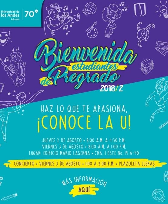 Bienvenida estudiantes de pregrado