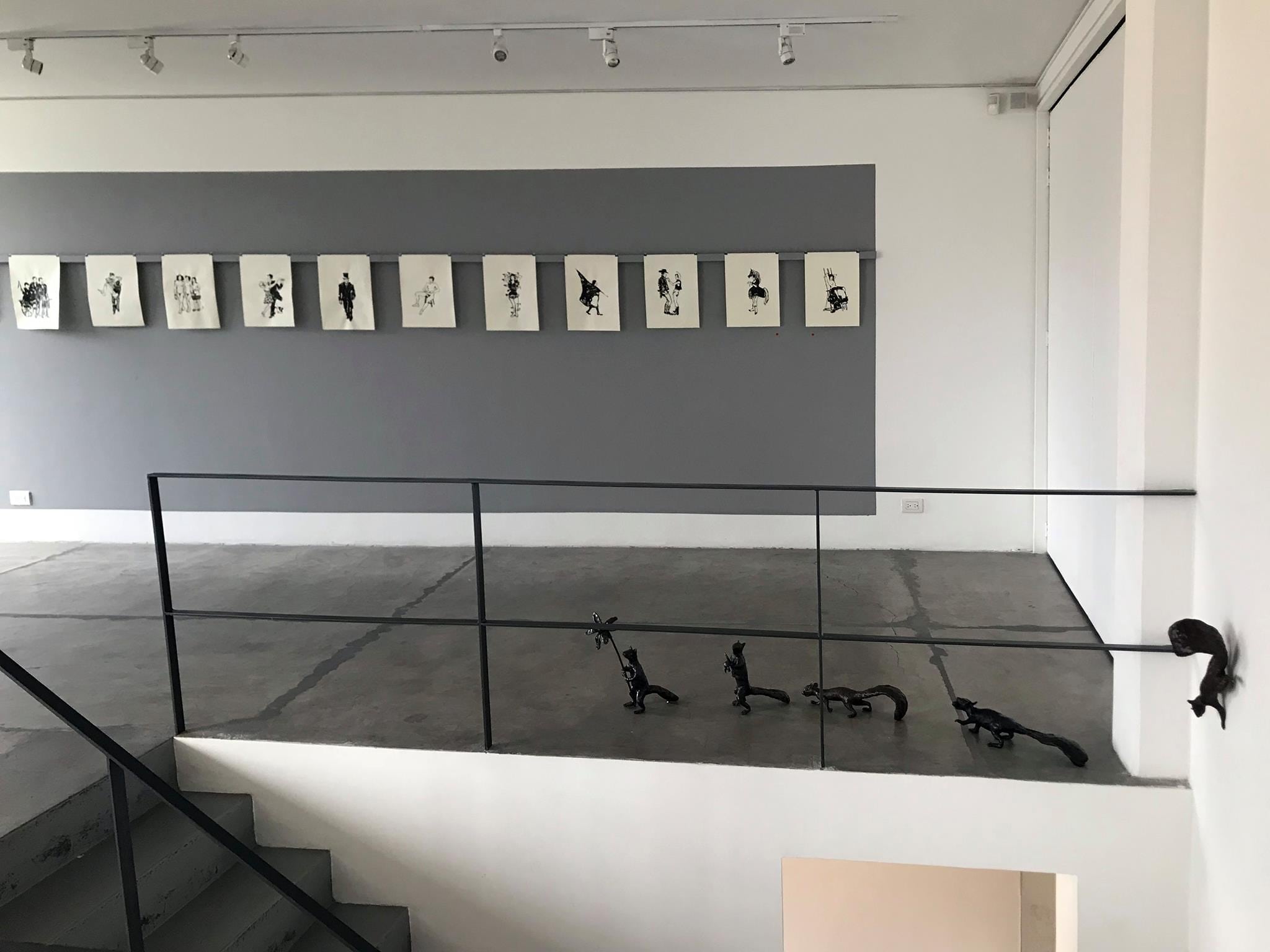 Artículo sobre la exposición «Los peripatéticos» de Lucas Ospina en El Tiempo