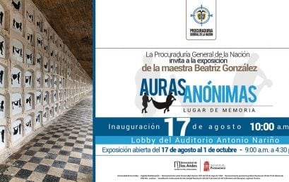 Inauguración de la exposición Auras anónimas: lugar de memoria de Beatriz González