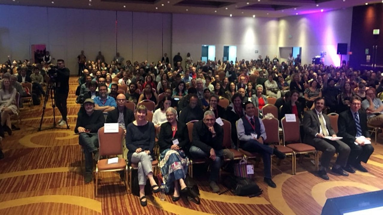 Profesores y estudiantes de la Maestría en Humanidades Digitales participaron con posters y ponencias.