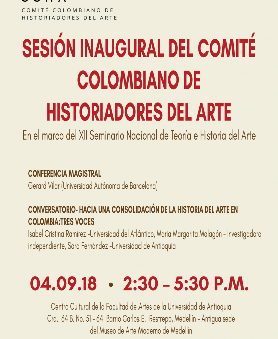 Sesión Inaugural del Comité Colombiano de Historiadores del Arte (CCHA)