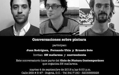 Conversaciones sobre pintura en SN MaCarena