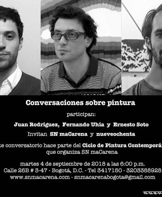 Conversaciones sobre pintura en SN MaCarena