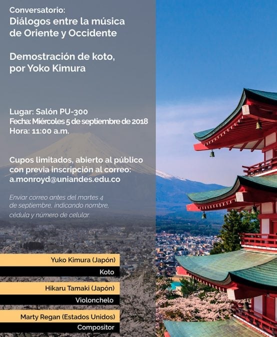 Conversatorio: Diálogos entre la música de Oriente y Occidente