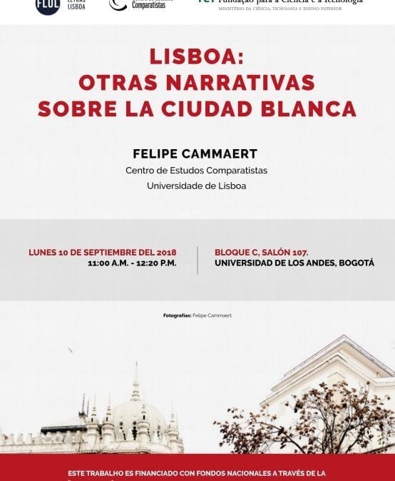 Charla: Lisboa: otras narrativas sobre la ciudad blanca